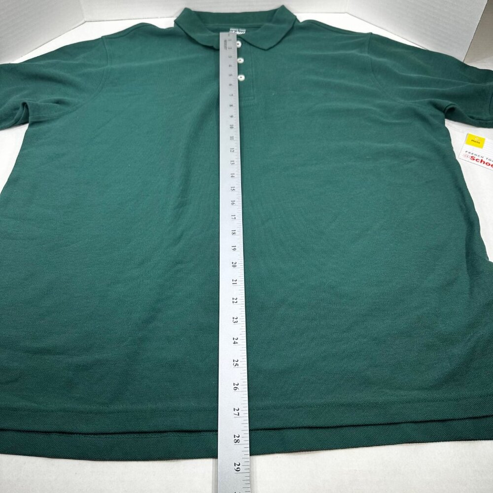 French Toast Men's Size XL Short Sleeve Sport Polo Academy Sports Outdoor Green - Picture 11 of 13